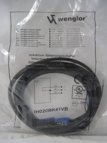 WENGLOR Sensor Bero Näherungsschalter IH020 IH020BK41VB  Neu und in OVP 