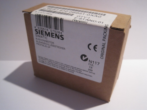 SIEMENS Profibus connector 6ES7 972-0BB51-0XA0 new in box