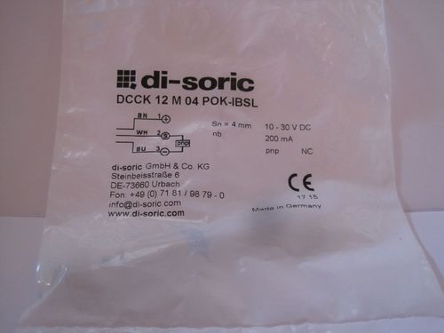 DI-SORIC DCCK 12 M 04 POK-IBSL OVP